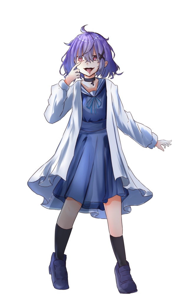 RPG風 研究員 5種類立ち絵