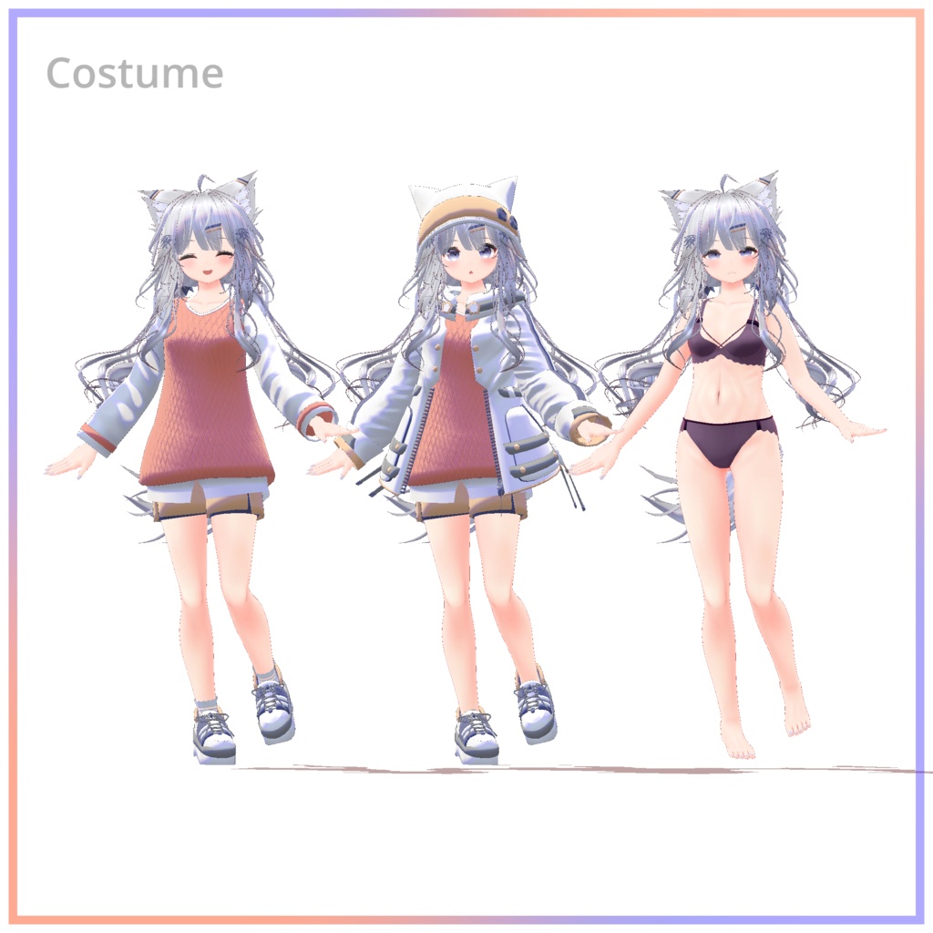 オリジナル3Dモデル 『Soleil -ソレイル-』