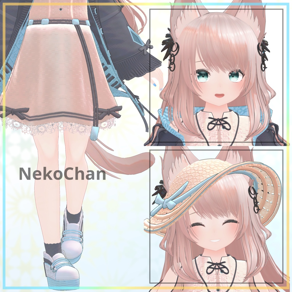 オリジナル3Dモデル 『Fluria -フルーリア-』