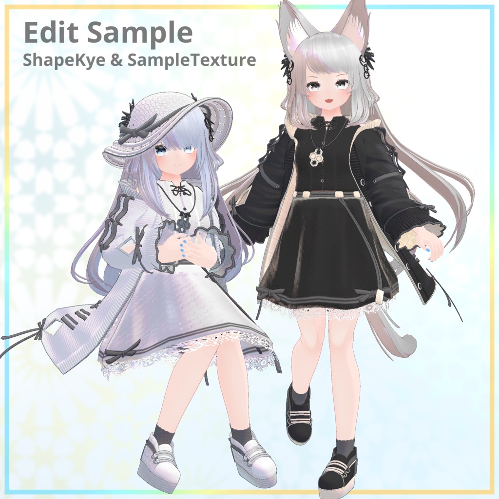 オリジナル3Dモデル 『Fluria -フルーリア-』