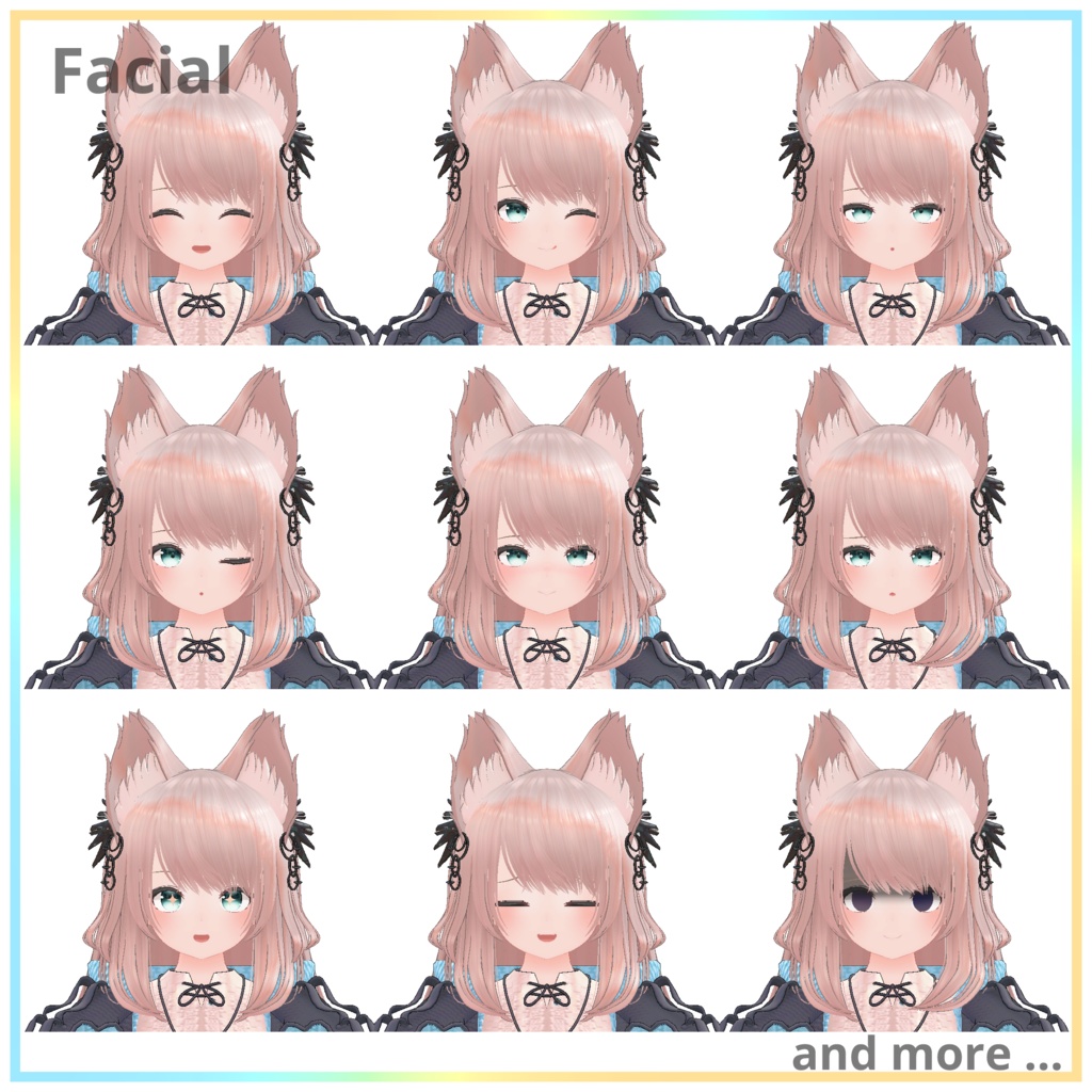 オリジナル3Dモデル 『Fluria -フルーリア-』