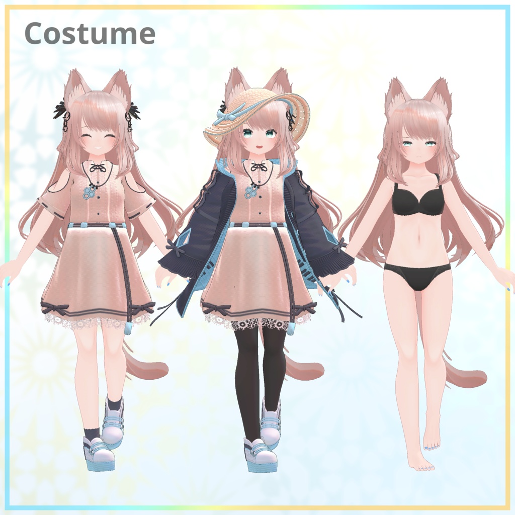 オリジナル3Dモデル 『Fluria -フルーリア-』