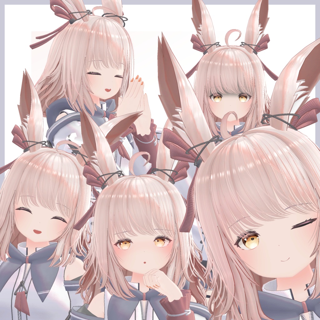 オリジナル3Dモデル 『Reflet -ルフレ-』