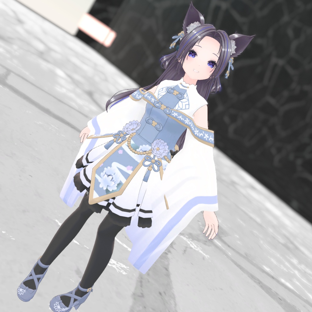 【3D衣装モデル】千変万華 -Senpenbanka-