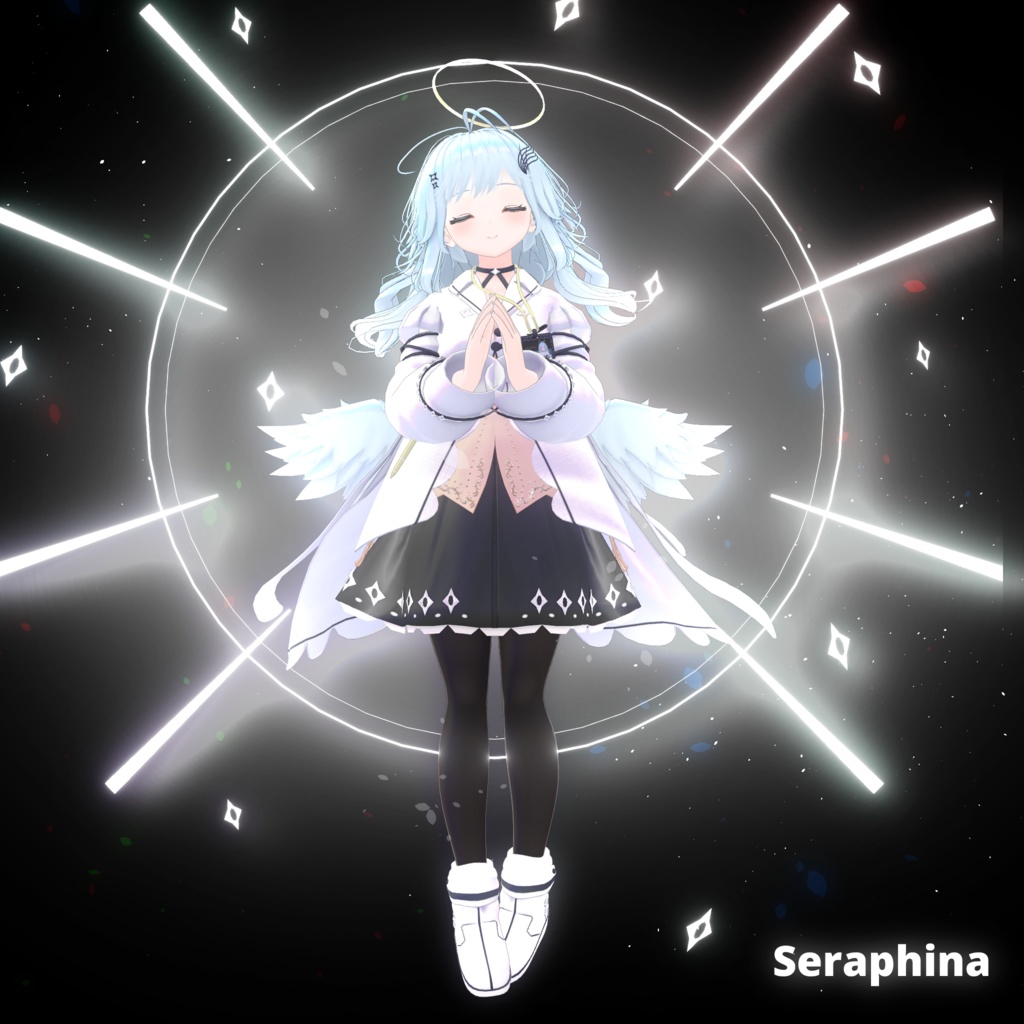 オリジナル3Dモデル 『Seraphina -セラフィナ-』 - bikiTadpole
