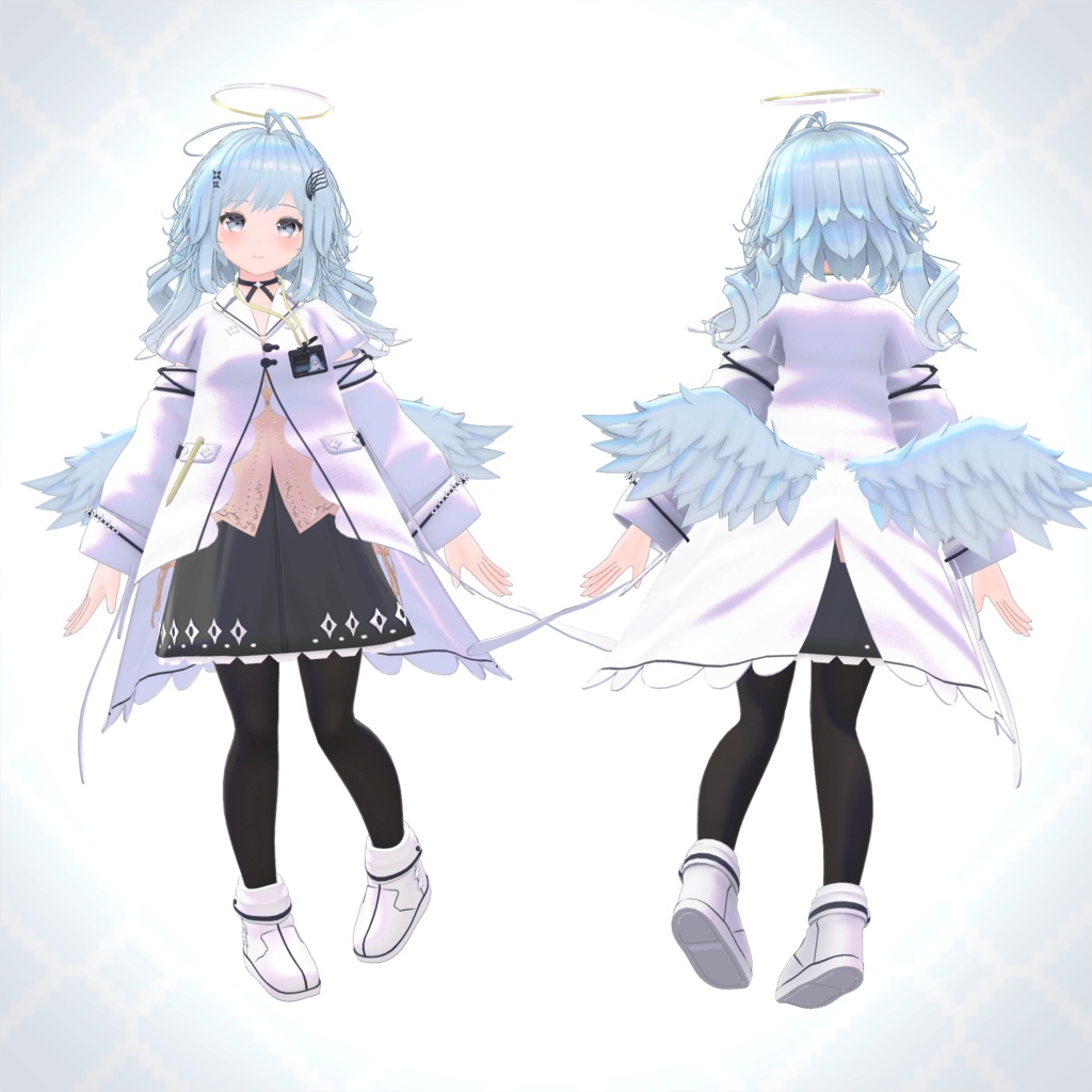 オリジナル3Dモデル 『Seraphina -セラフィナ-』