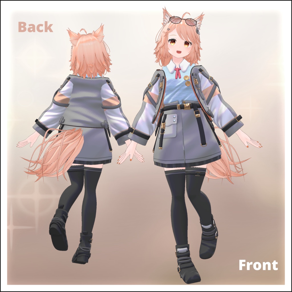 オリジナル3Dモデル 『Miroir -ミロワール- Remake』