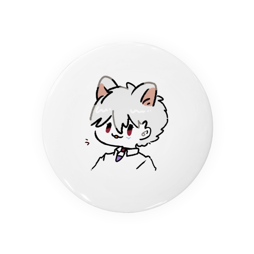 なみだめイッヌ　缶バッジ