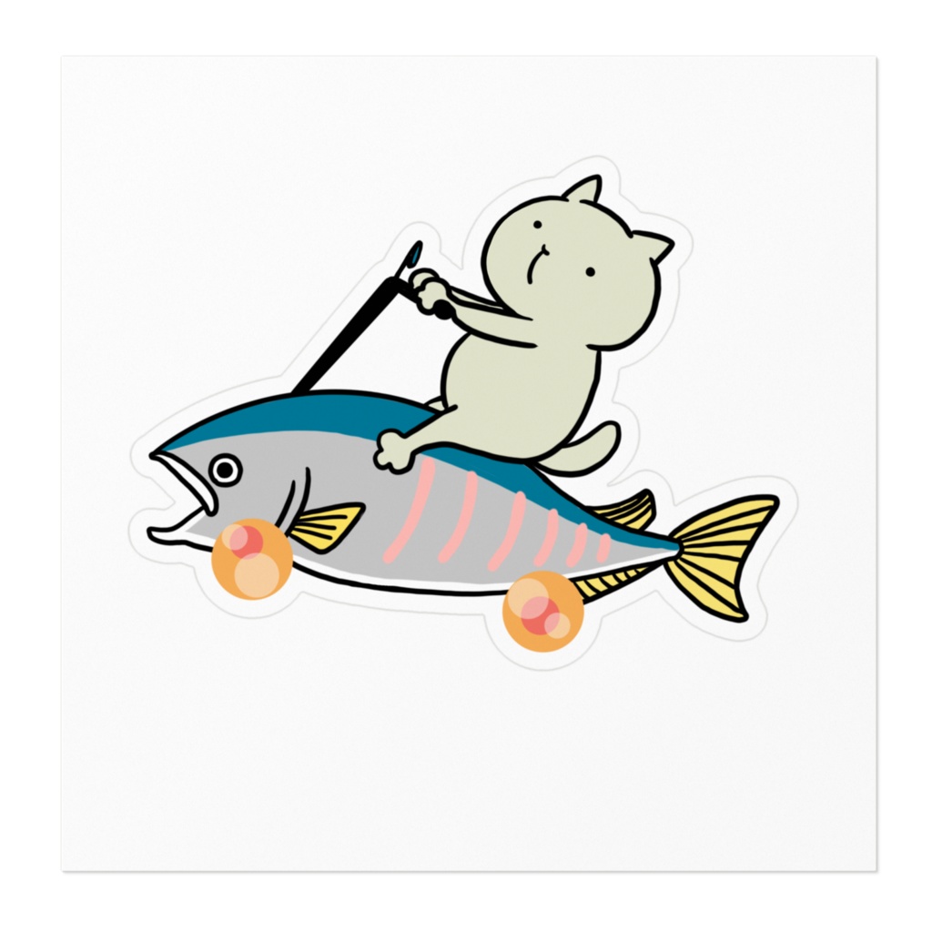 いくらいだーステッカー