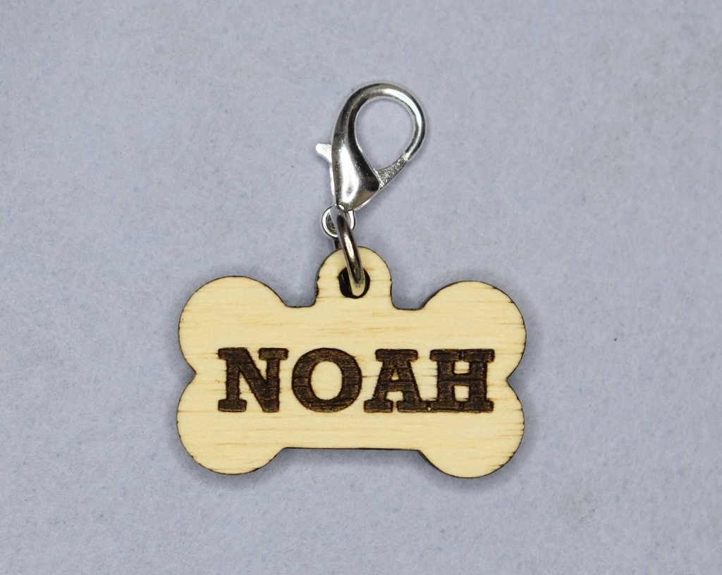 わんちゃん 骨の形 ネームタグ