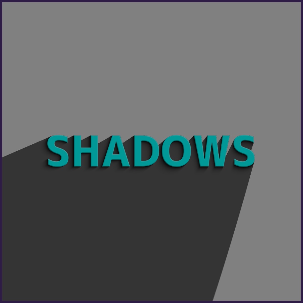 ロゴやテキストの影を簡単に作れるプロジェクトファイル【AfterEffects プロジェクトファイル】