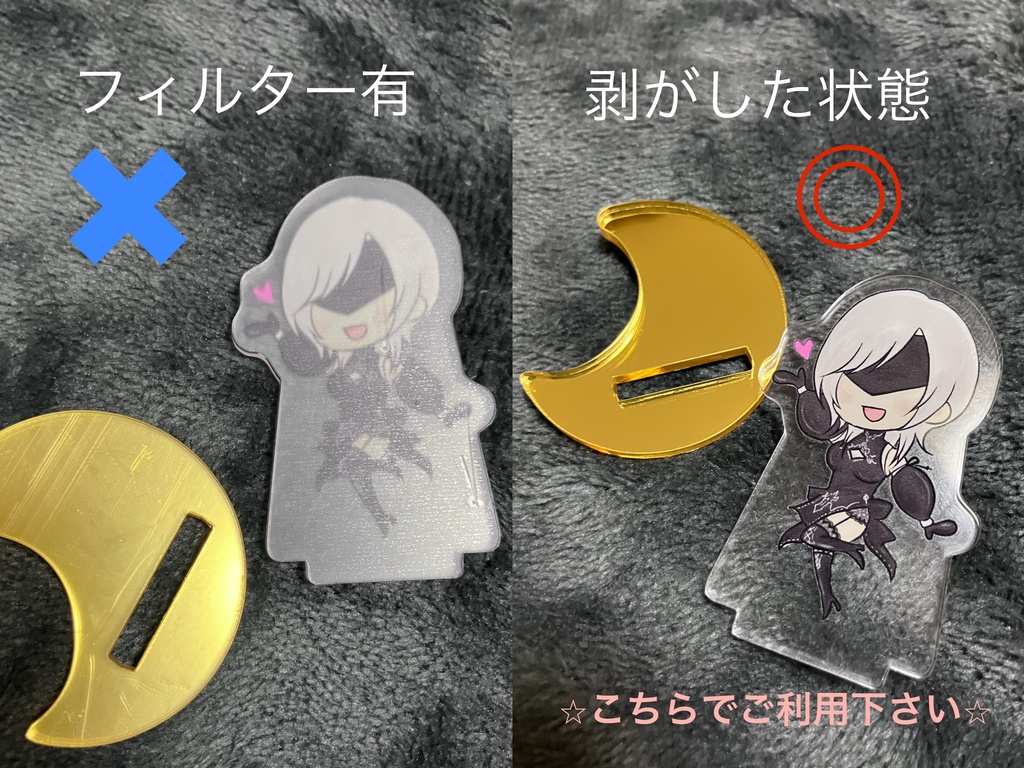 色んなものをオススメする10Hちゃんアクリルスタンド