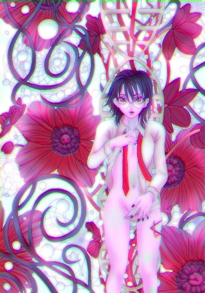 粧壁-Bloom Stained Relief-