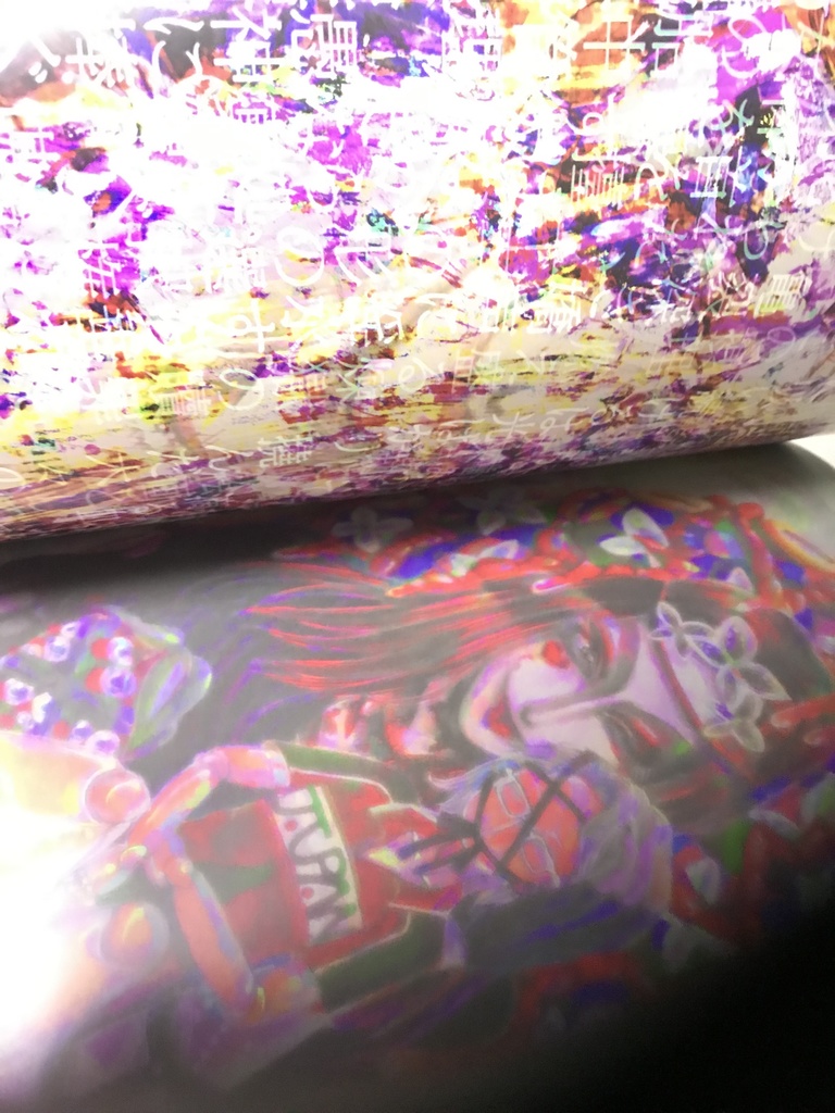 粧壁-Bloom Stained Relief-