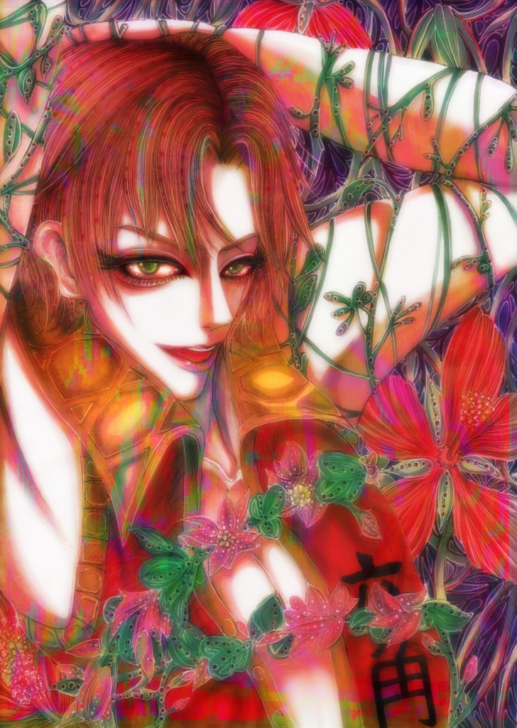 粧壁-Bloom Stained Relief-