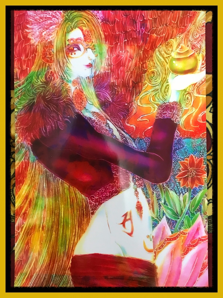 【オリジナル原画】金巳環 (KanaMiWa)