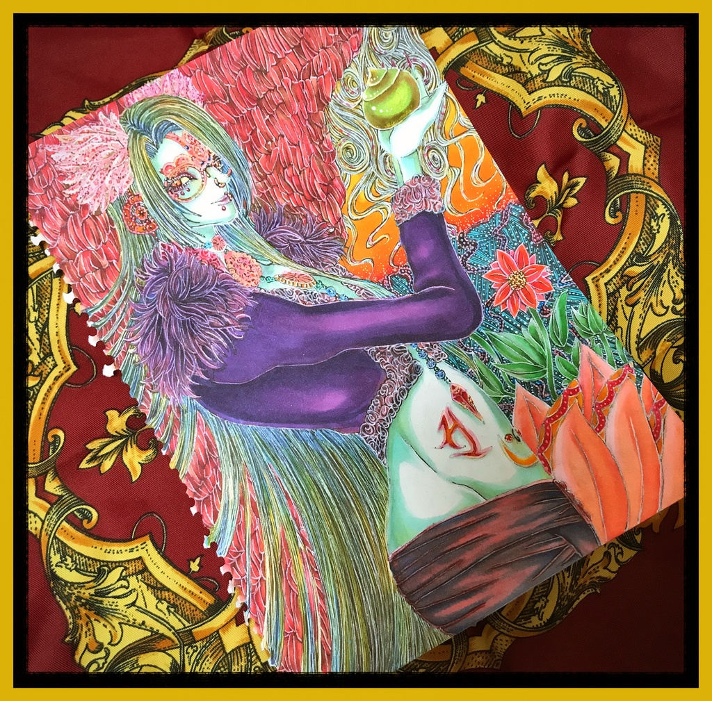 【オリジナル原画】金巳環 (KanaMiWa)