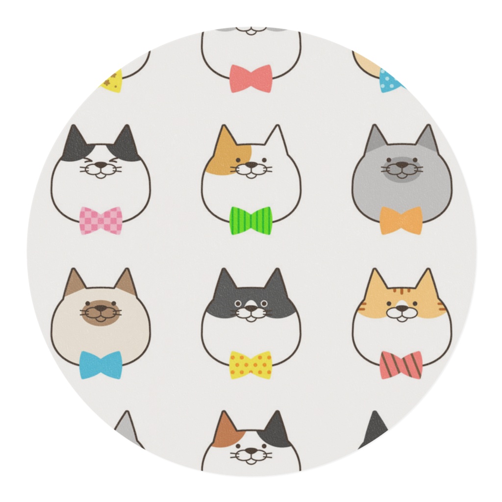 リボン猫マステ