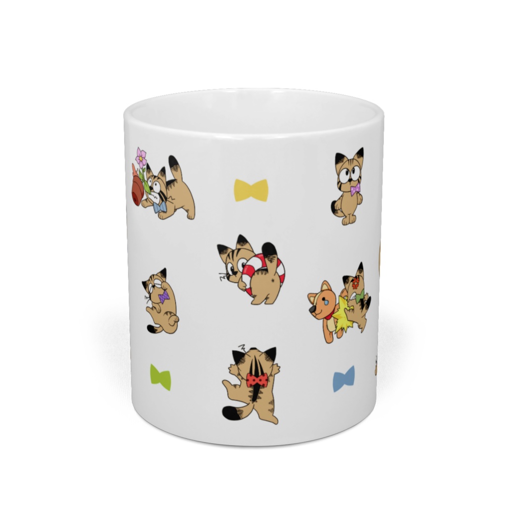 ボタン・マグカップ