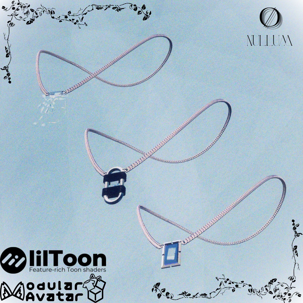 【MA/PB】INVALE necklace[ミラーギミック付ペンダント] for VRChat