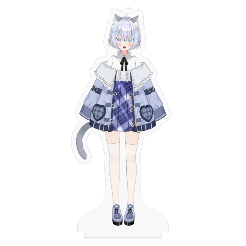 【常設グッズ】萌えないゴミ。アクリルスタンド 猫Ver.