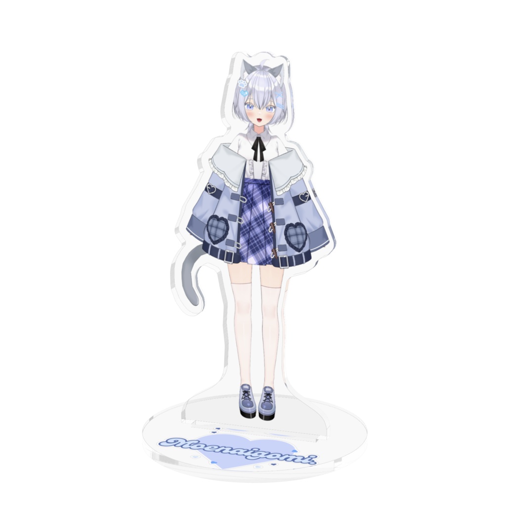 【常設グッズ】萌えないゴミ。アクリルスタンド　猫Ver.