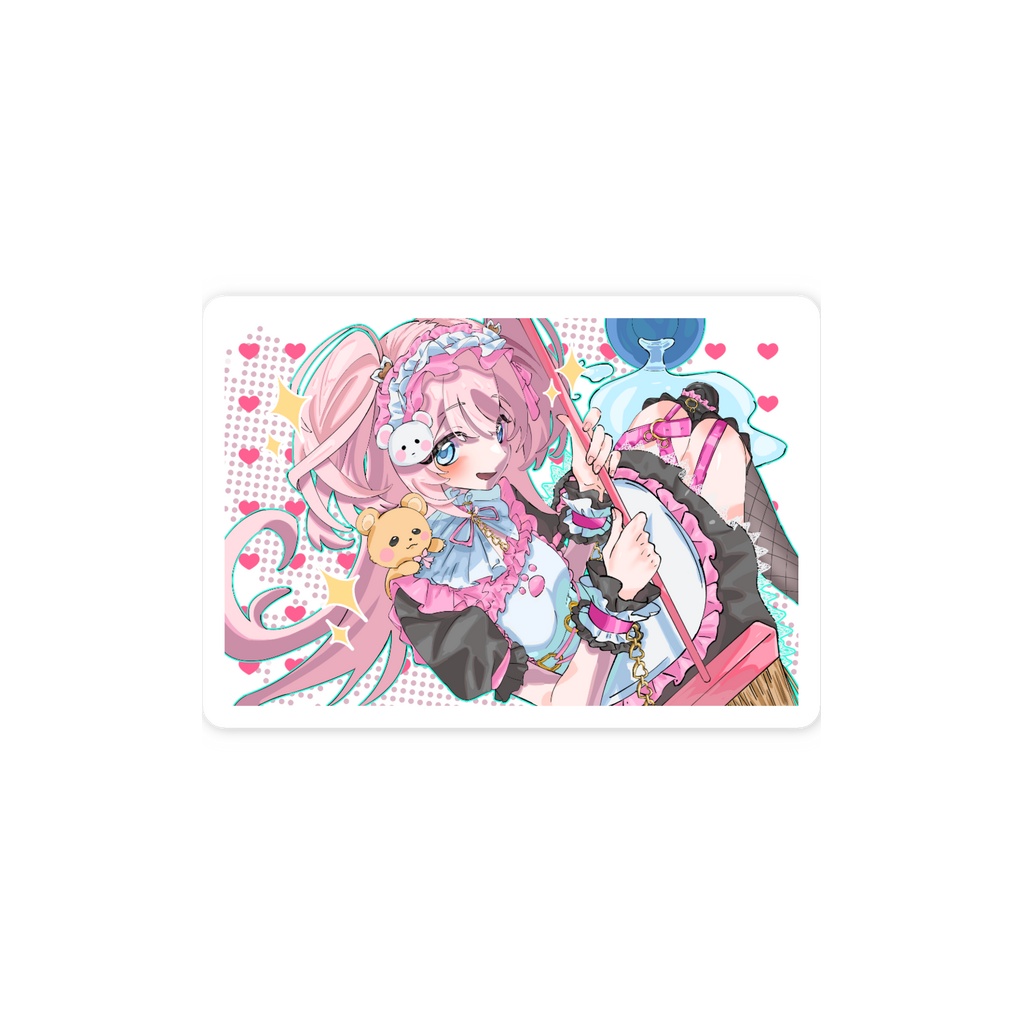 4周年ステッカー