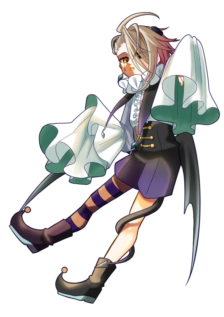 響音ユヅキ ハロウィン立ち絵