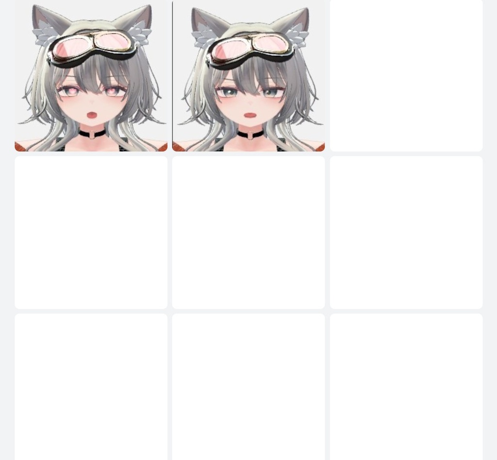 ろり翠羽ちゃん向け表情アニメーション