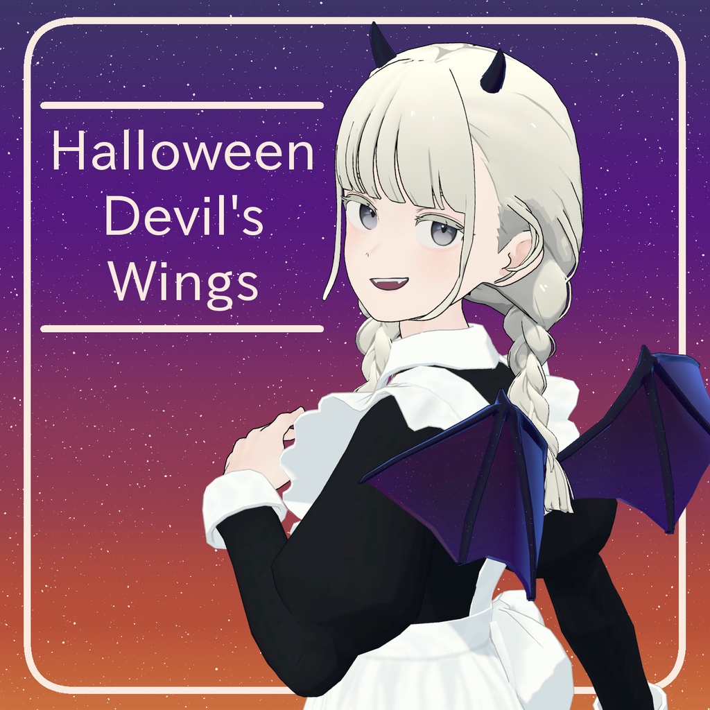 Halloween Devil's Wings