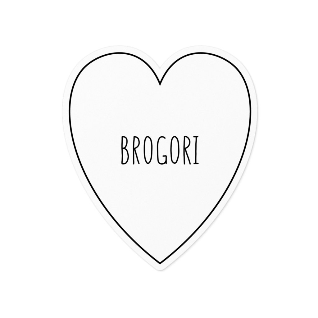 BROGORIステッカー