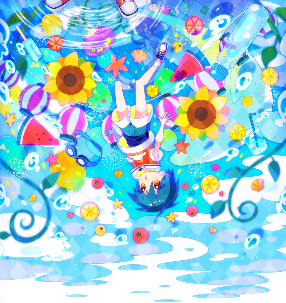 ポストカード「サマーイリュージョン」