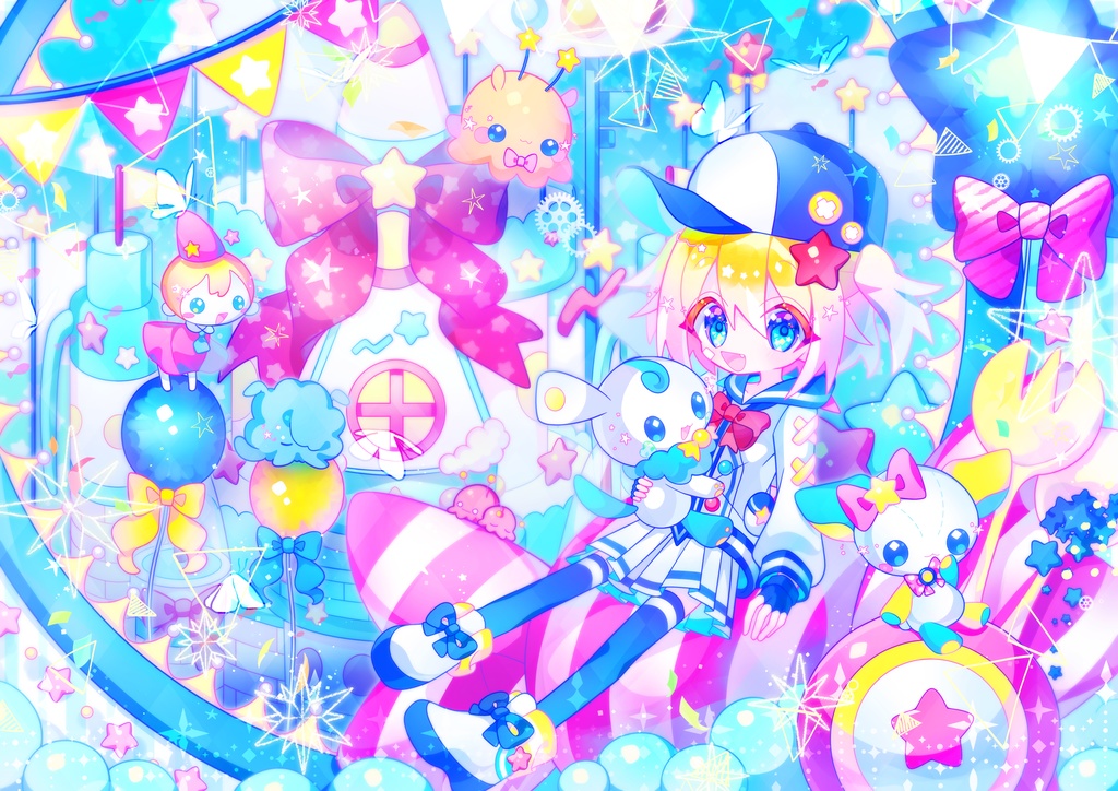 ポストカード「フェアリーテイル🍬🌟」