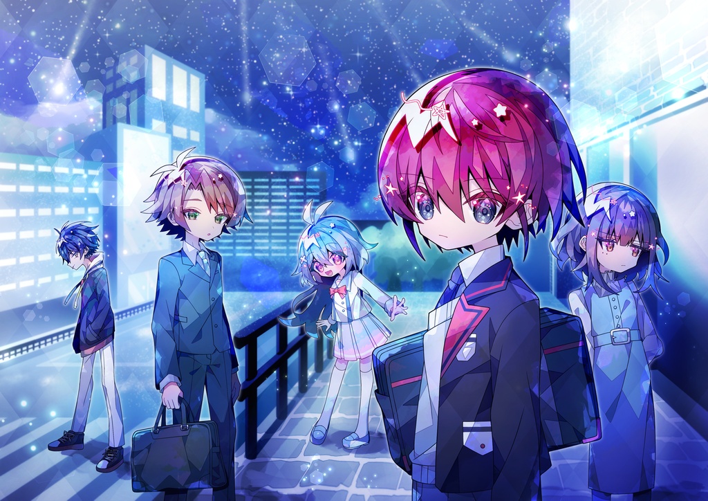 夜の中(パネル)