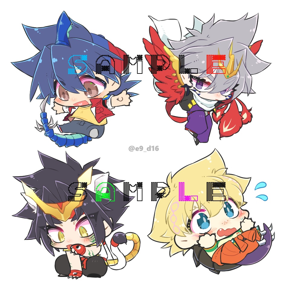 四聖獣bbaアクスタ コースター付 Emoi2m Booth