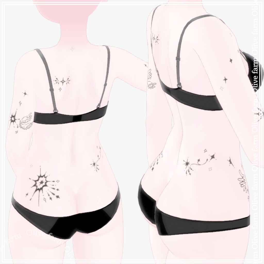 【ライム/Lime】Sparkle Tattoo