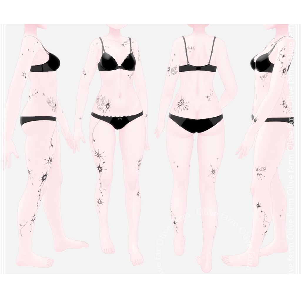 【ライム/Lime】Sparkle Tattoo