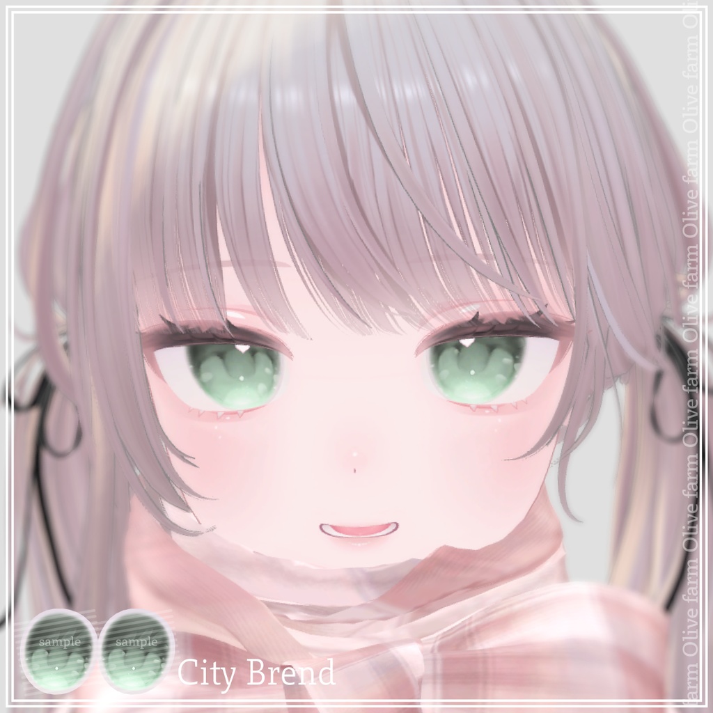【ライム対応】City Brend / make up & eye texture