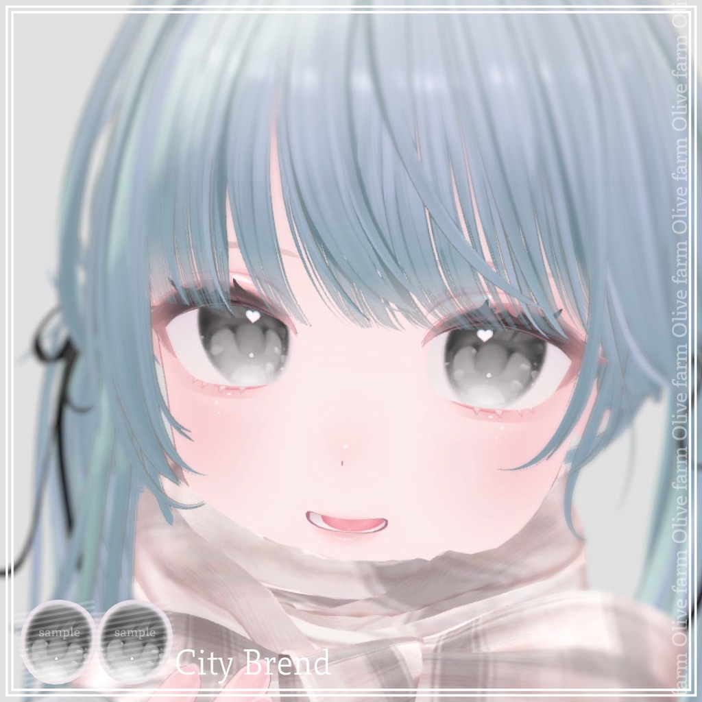 【ライム対応】City Brend / make up & eye texture