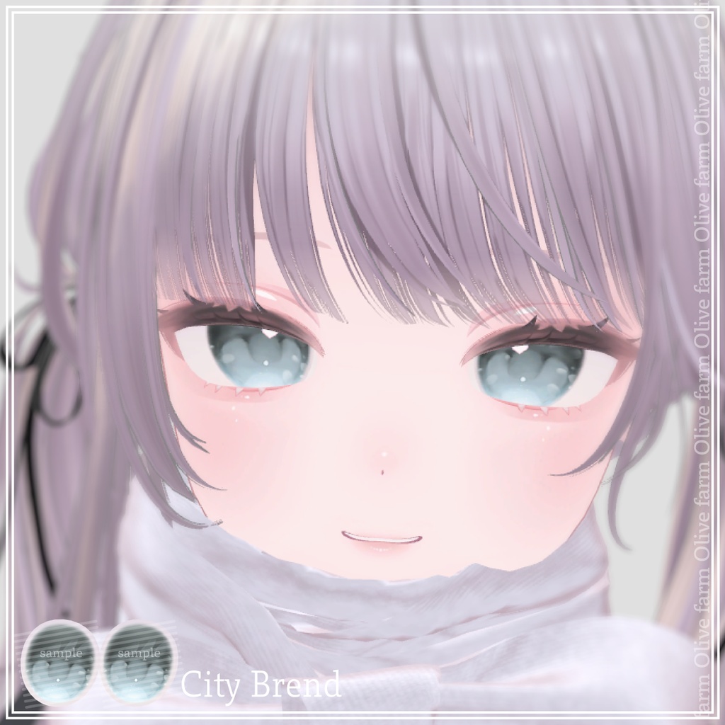 【ライム対応】City Brend / make up & eye texture