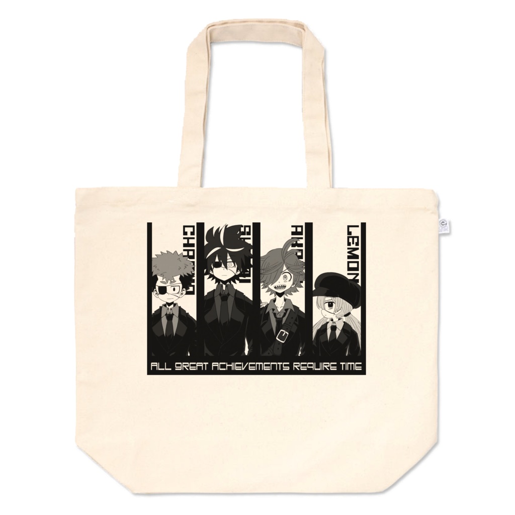 巻戻士　トートバッグ(L)