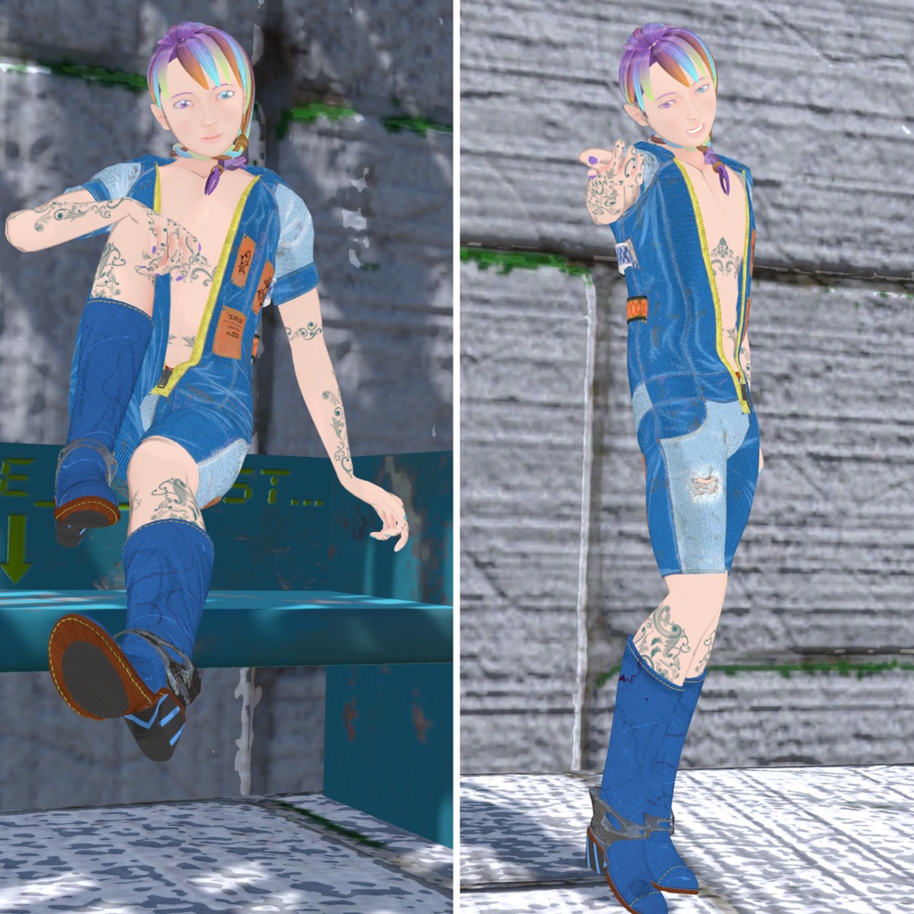 'SIRIUS'_3D_Avatar_set