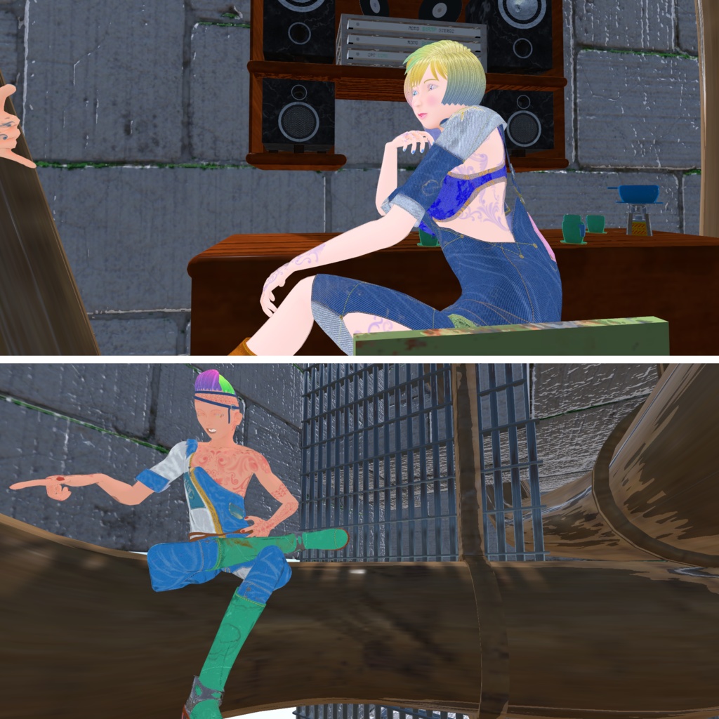 'SIRIUS'_3D_Avatar_set