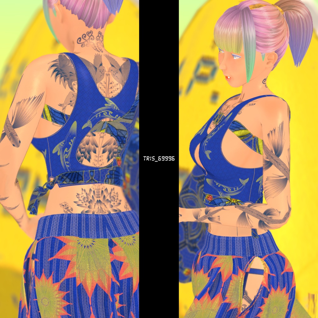 節-setsu-ver1.3【オリジナル3Dモデル】