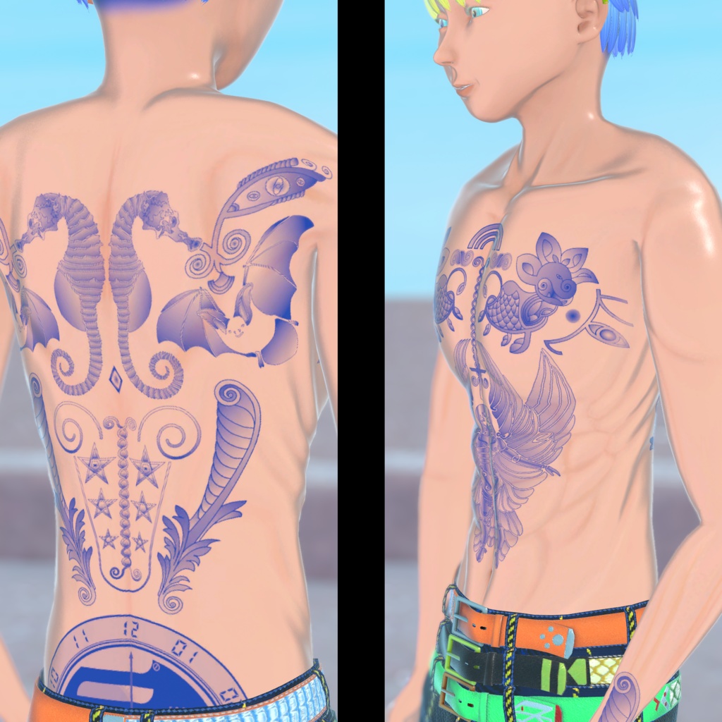 赦鳴-shanaku-【オリジナル3Dモデル】