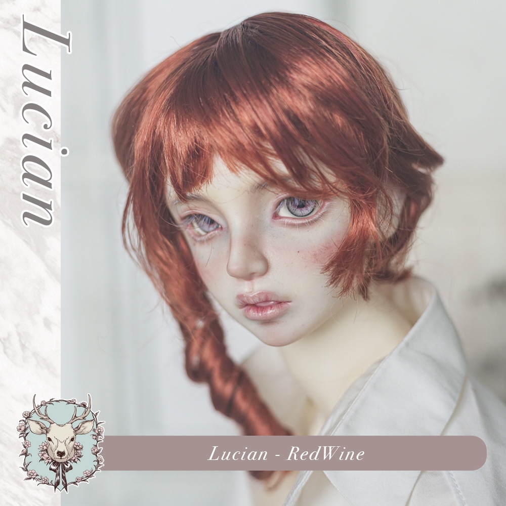 【セール】 LUCIAN ルシアン | 7-8インチ | 人造モヘア | ドールウィッグ