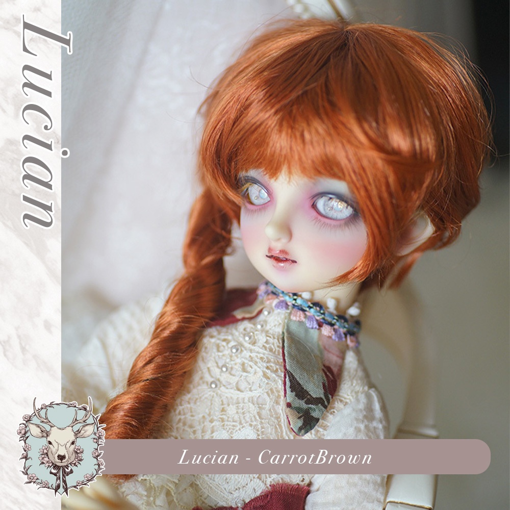 【セール】 LUCIAN ルシアン | 7-8インチ | 人造モヘア | ドールウィッグ