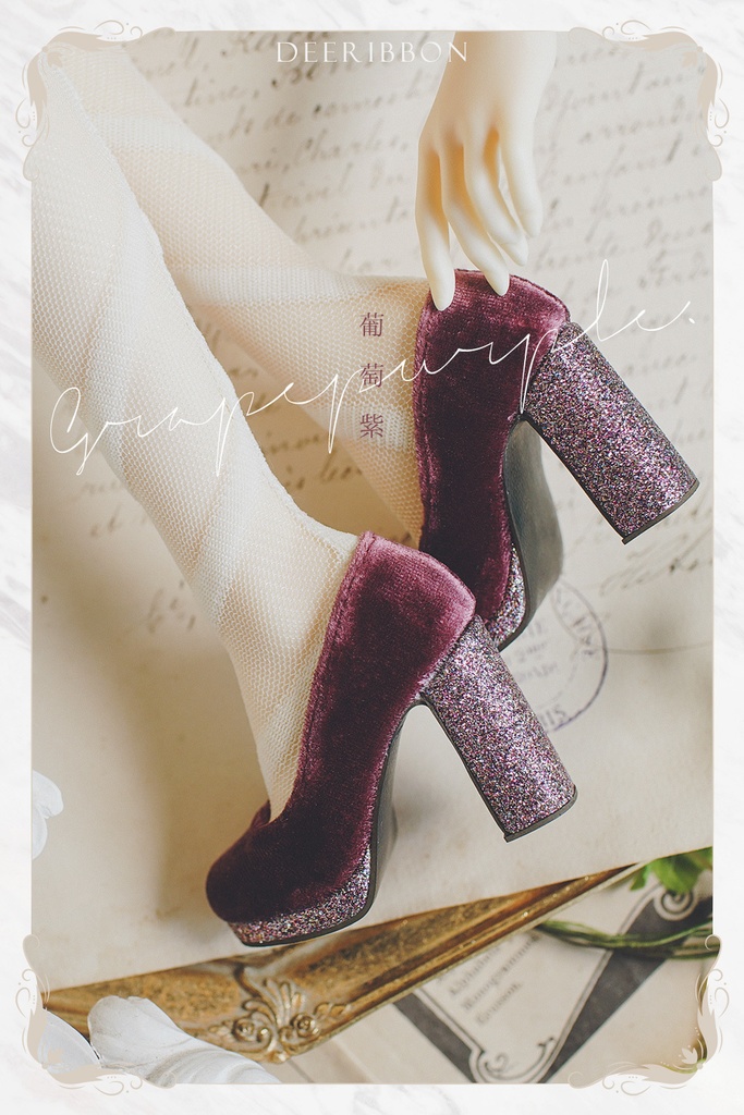 【セール】{ STARDUST } SDGr女の子適用 ハイヒール | ドールシューズ