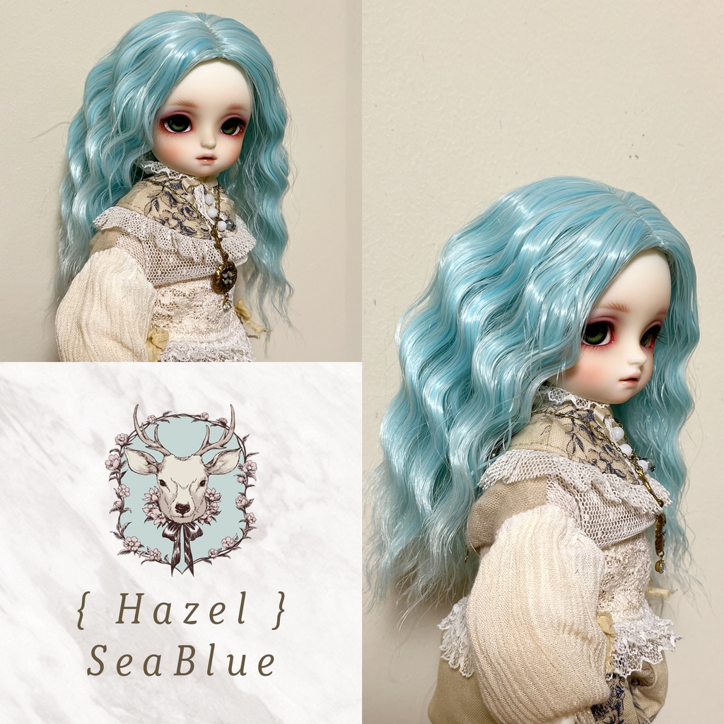 【セール】HAZELヘーゼル | 6-7インチ | ドールウィッグ