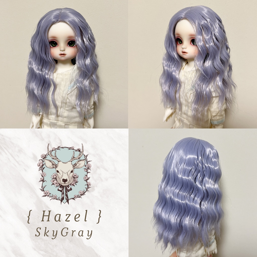 【セール】HAZELヘーゼル | 6-7インチ | ドールウィッグ